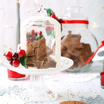 Gingerbread cookies - the picture was made for the christmassy issue of the Gluten Free Heaven Magazine, aiming to show gluten-free cookies as tasty as they can be.