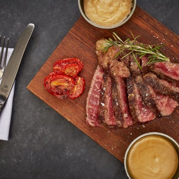 Steak doesn't get better than a stunning wagyu cooked to perfection. Take at highly acclaimed Fucina Restaurant, Marylebone, London.<br />
<br />
Restaurant: @fucinalondon<br />
Chef: @jordanchef_lad<br />
Owner: @kurtzdesar<br />
Styling: @iaingrahamchef<br />
Photographer: @jodihindsphoto<br />
Agency: @thisismission<br />
Retouch: @theforge.co<br />
