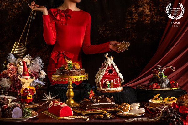 I am thrilled and deeply honored to have collaborated with Sunway Resort Hotel for this magical Christmas 2024 festive shoot. This image captures the spirit of the season with its elegant, joyful, and decadent setup featuring a stunning array of festive treats. Working alongside the talented team at Sunway Resort to bring their vision to life has been an absolute privilege. The vibrant colors, intricate details, and festive atmosphere in this photo truly celebrate the wonder and warmth of the holiday season.<br />
<br />
Here’s to a beautiful partnership and the magic of Christmas! 🎄✨