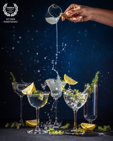 Project "Autumn Cocktail Mood".  Lemon forest song