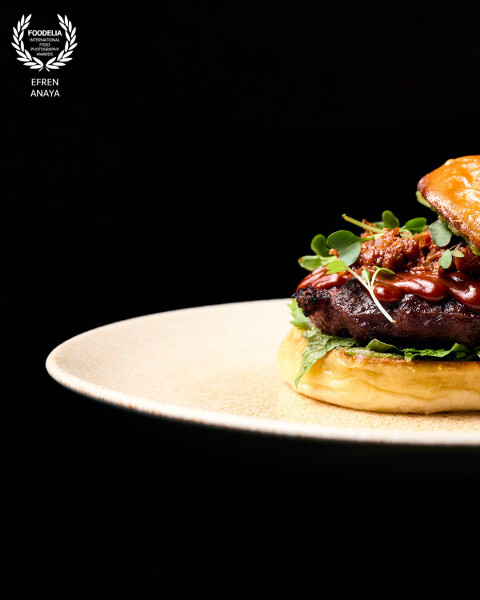 'La Fucking Burger', crafted by Chef @hugopv8 at @hakukgastrobar.