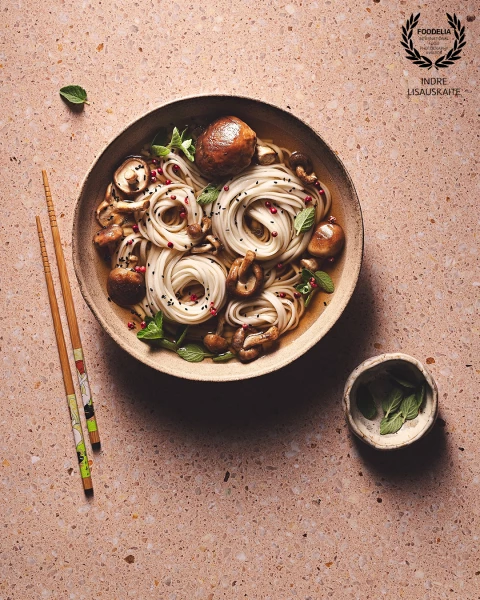 There’s something therapeutic about styling noodles—sitting with soft music, fully immersed in the d...