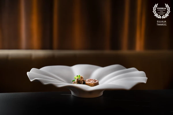 The photograph is part of a session created for the exceptional restaurant APRON, awarded with a Mic...