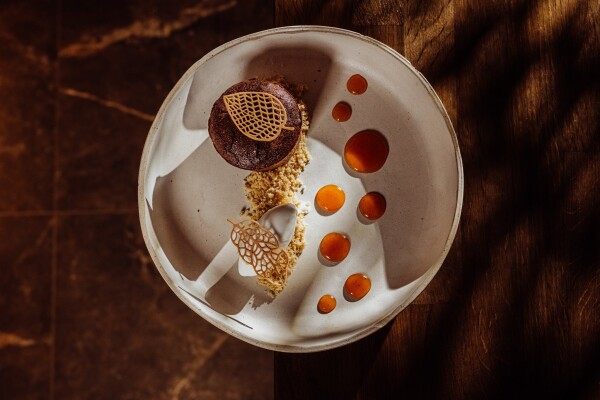 Autumn delicious spicy chocolate fondant/sea buckthorn mousse/cream ice cream at Gusto Restaurant in Karpacz - Poland made by chef Kamil Bojarczuk.
@marcin4funphotos
@fotofoodie
@restauracja_gusto
@hotel_tremonti_karpacz
@k4myqx  @nikon_pl @nikoneurope @nikonusa @godox_global