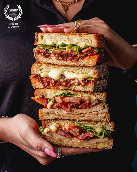 This shot at Adis Brunch in Arecibo is all about structure, texture, and indulgence. The sandwich is...