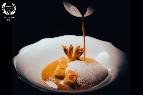 Drenched in Decadence

As I unleash a cascading torrent of silken, aromatic sauce, each velvet drop...