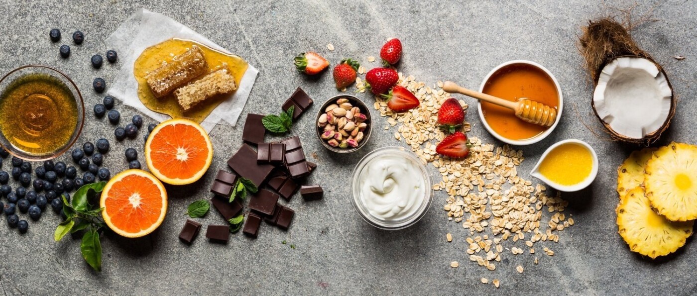 Dairy Free Yoghurt<br />
Healthy has never been so good. Dairy free Yoghurt with a selection of sweet toppings. Shot with Stylist Emma Wilson for a clients campaign.