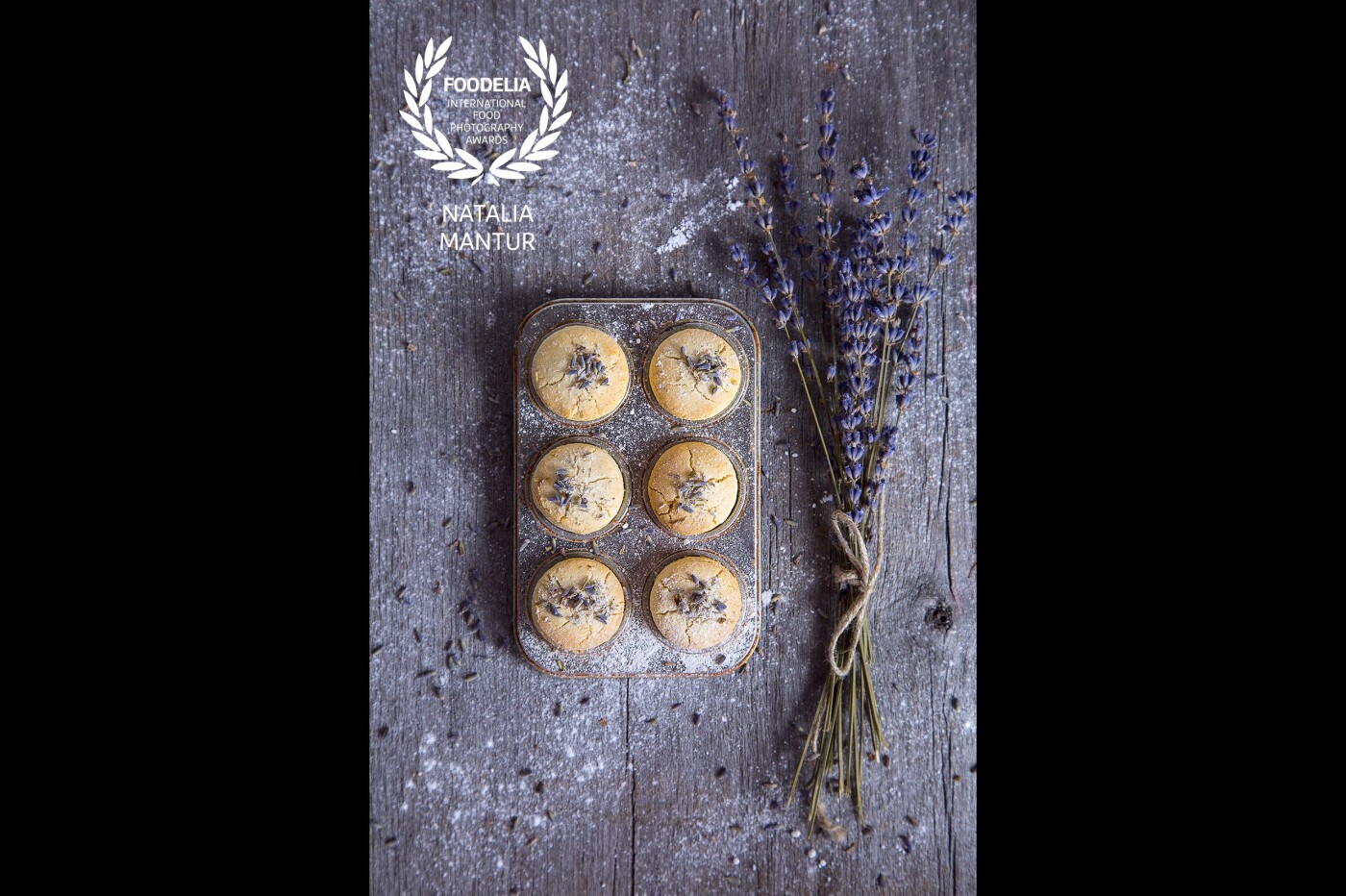 Lemon-lavender shortbread cookies, delicious and gluten-free, an absolute must try!!!<br />
The picture will be featured in a cook book.