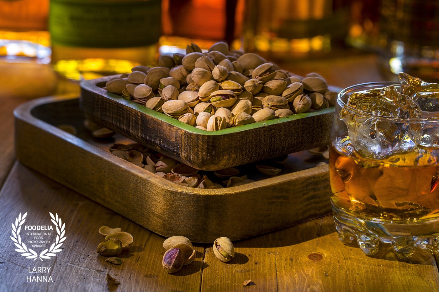Two of my favorite things in the world are pistachios and Jack Daniels.  My wife gave me this cool pistachio dish for Christmas and thought it deserved to be photographed.
