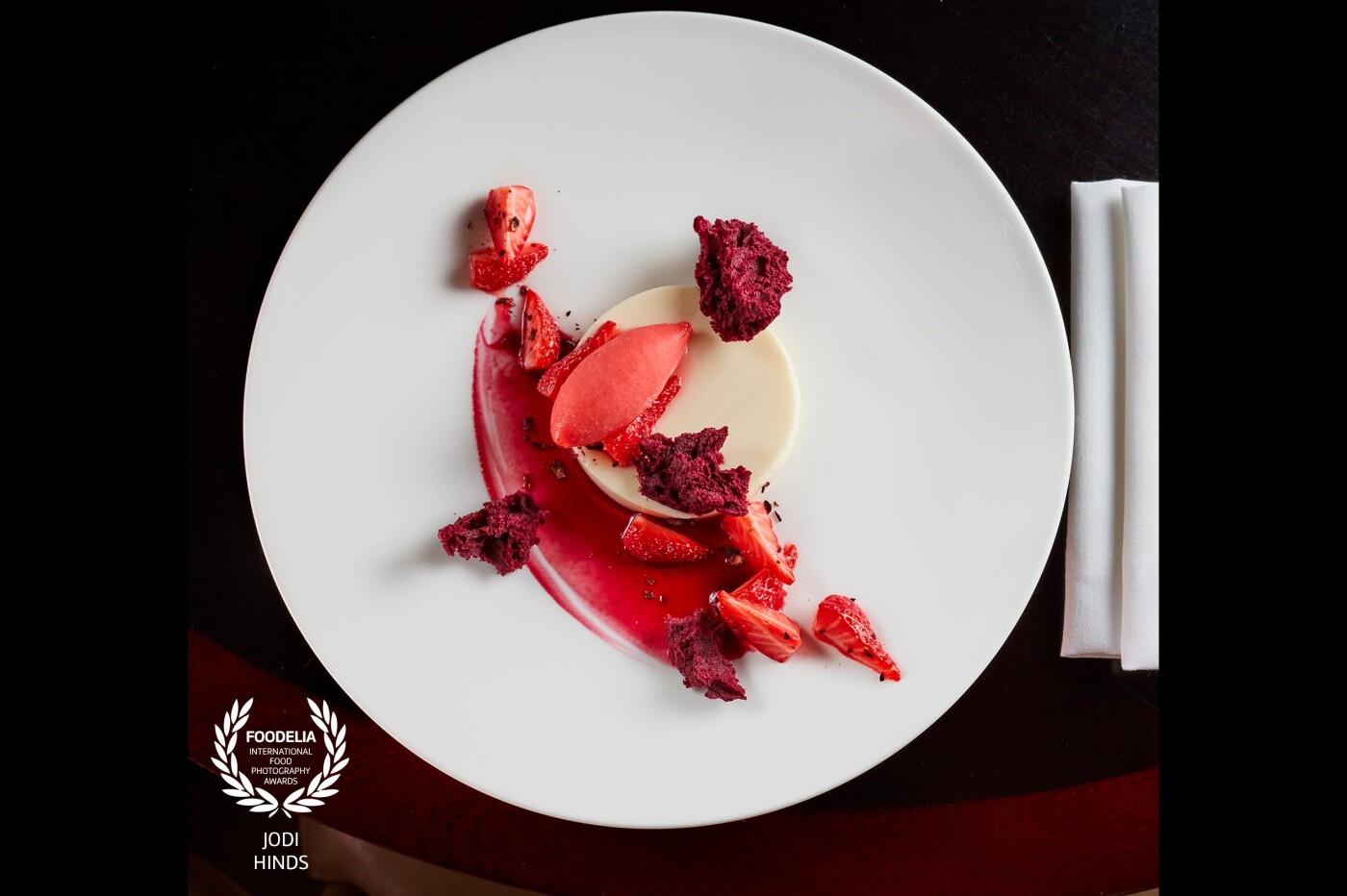 Stunning pannacotta dish for the new restaurant menu at Home House, London by the talented Chef Sophie Michell<br />
<br />
Chef: @sophiemichell<br />
Venue: @homehouse<br />
Photography: @jodihindsphoto<br />
