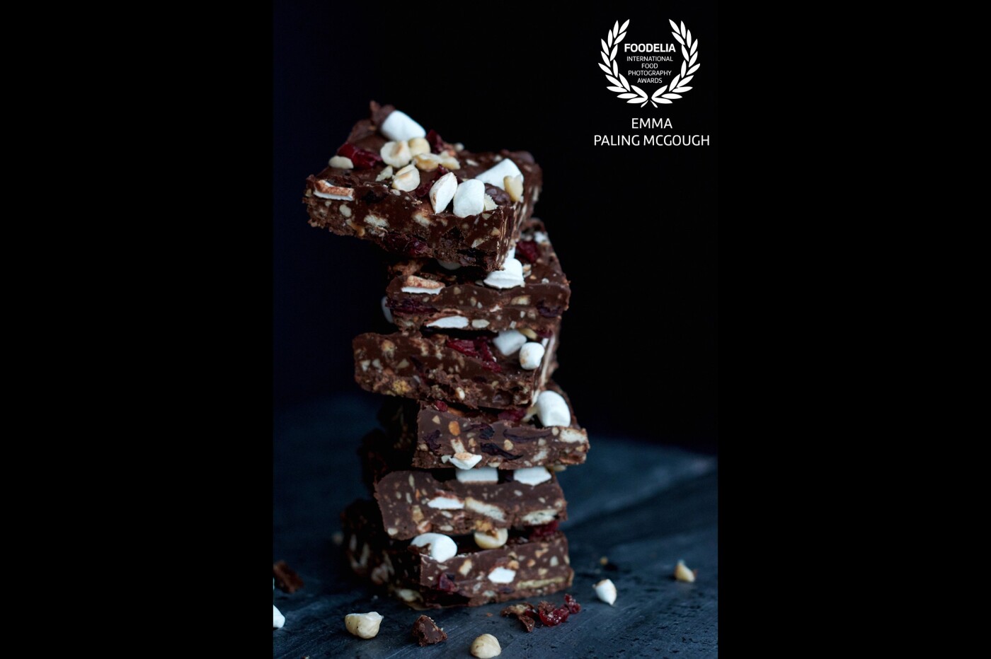 My daughter and I made some Rocky Road cake and, once it was made, it looked so photogenic I thought it would make a good picture for my stock library. Shot in my kitchen using only natural light and minimal styling, it proved popular both as a photograph and as a cake.