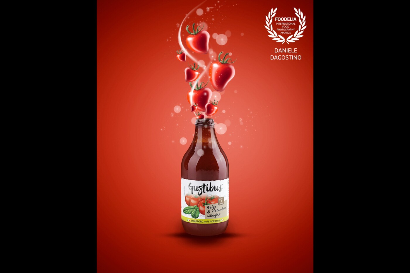 Advertising campaign for social about the love for ingredients and choosing the best quality. The client is Gustibus alimentari.<br />
