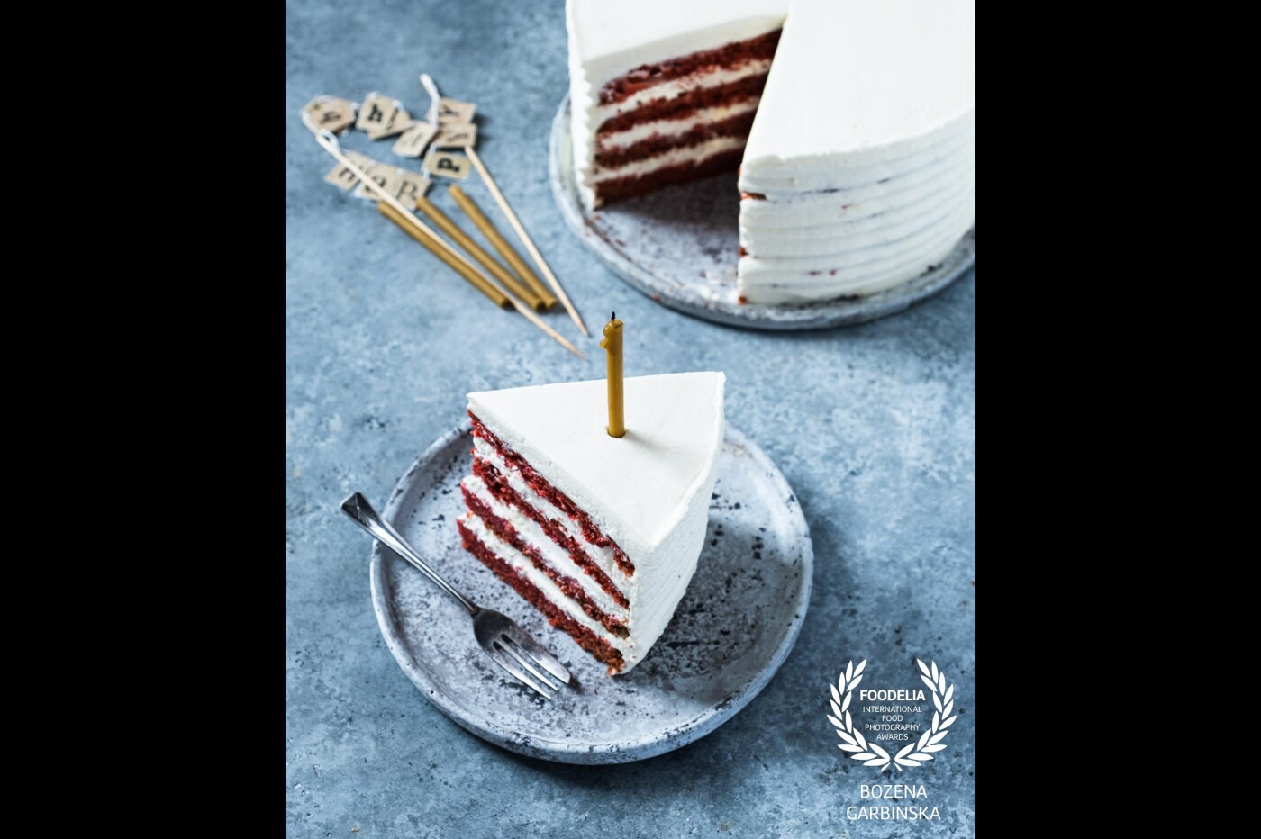 Delicious gluten-free red velvet cake. It can be your birthday cake. I replaced some of the sugar with tagatose.<br />
Body: Fuji x-t3<br />
Lens: Fujinon 16-55 mm