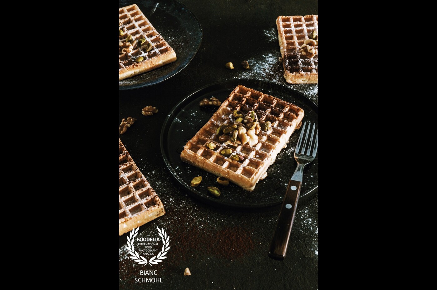 I have been baking waffles for years. Definitely one of my favourite pieces of sweet! And as a camera subject, it is obviously a hero too! 