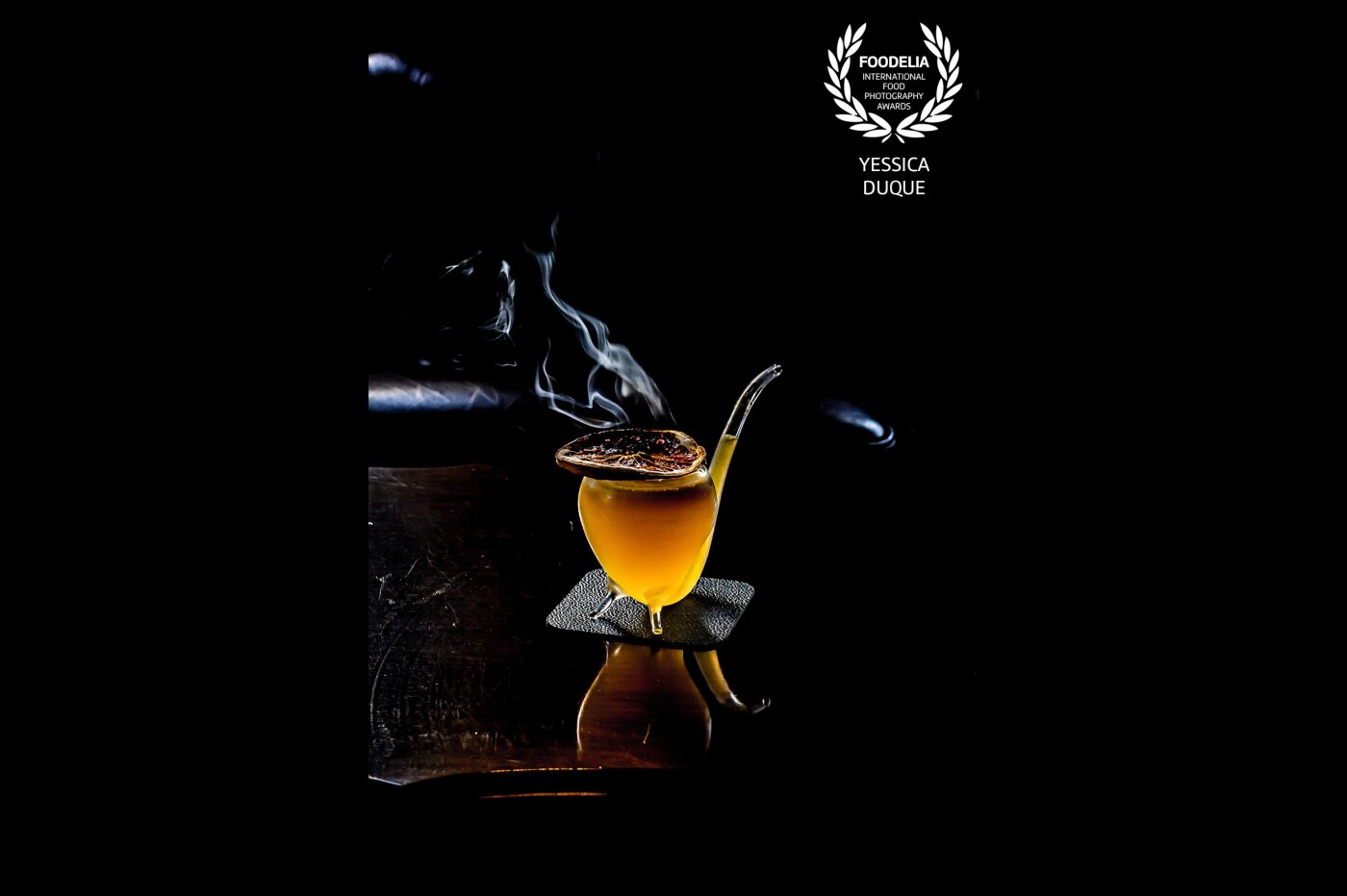 Passionate Smoker made by Francesco @the_court_cocktailbar Den Haag. Cheers!<br />
Shot with @CanonNederland EOS 5D Mark III & @sigmafotobenelux 50mm f/1.4 art.<br />
ISO500 F/9 1/80s⁠<br />
Speedlite 600EXII-RT + daylight