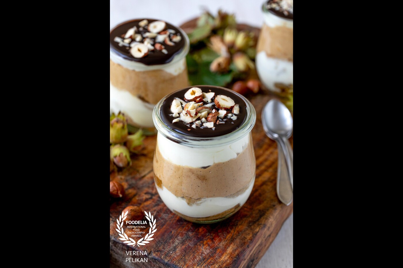 This classic Italian dessert takes a delicious twist! This Hazelnut Tiramisu is the perfect way to celebrate the holidays...or any day! Recipe and further pictures can be found on my website https://www.sweetsandlifestyle.com/haselnuss-tiramisu/