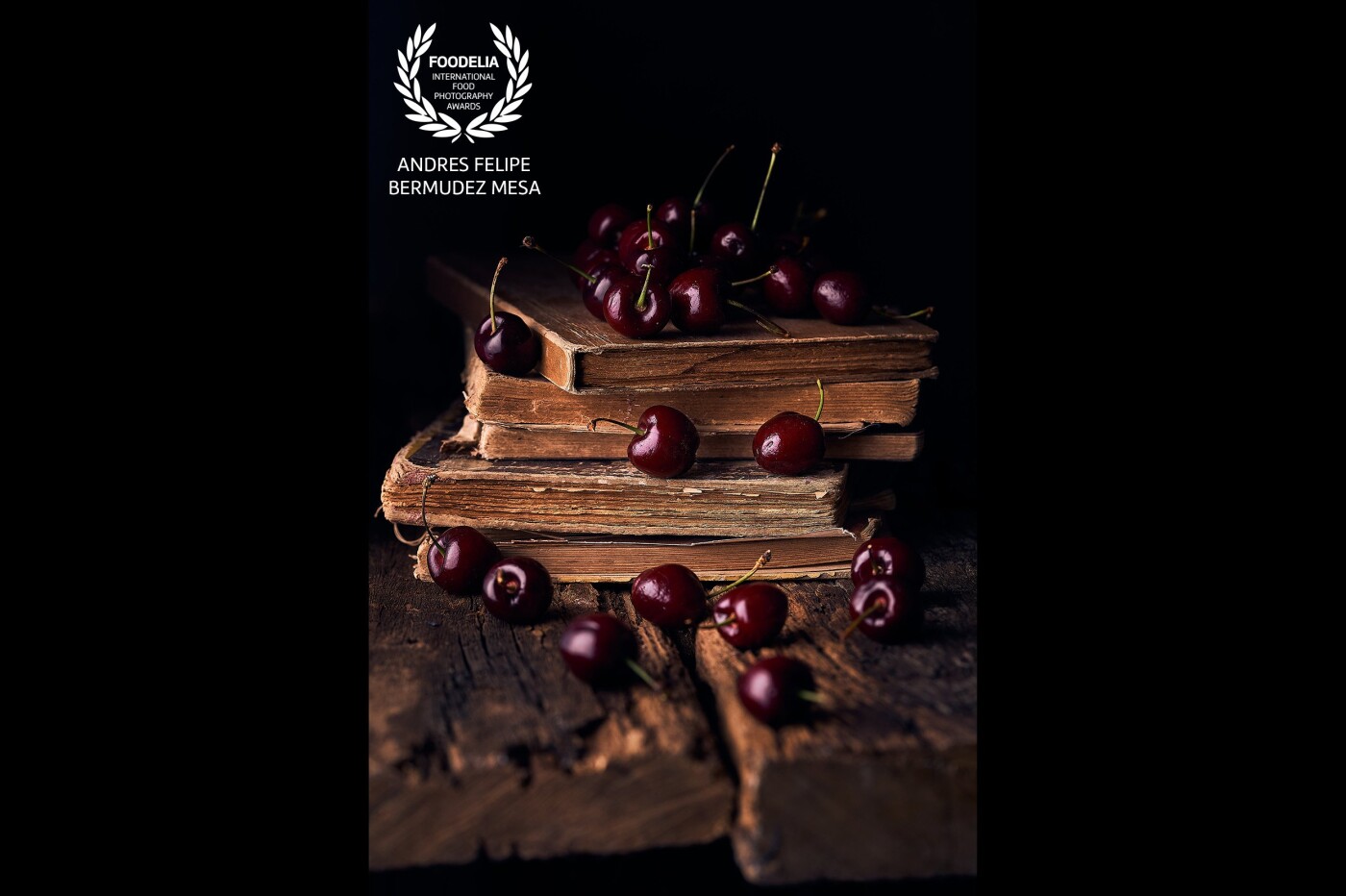 Wood, cherries, and books...An interesting combination of styling. <br />
In the end, it is how photography makes you feel and makes you express yourself.