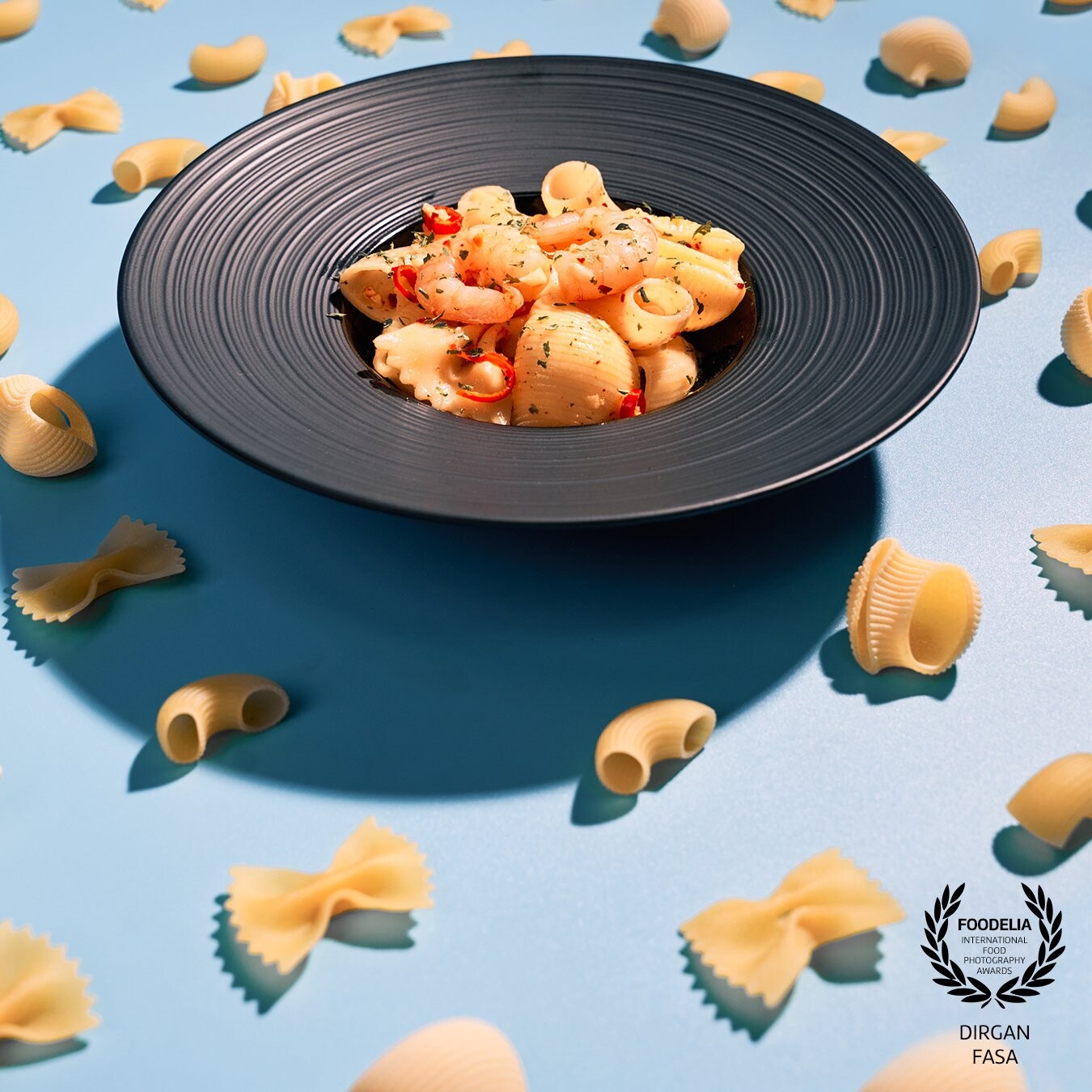The project is about patterns. We looked through the pattern images related to pasta, nothing is quite memorable out there. So we decided to conquer the pattern and break it in style.