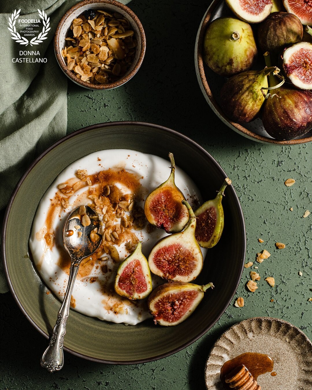 As summer transitions to fall,  this nourishing bowl of Coconut Yogurt with Figs, Granola & Spiced Honey is the perfect breakfast. The warm spices, seasonal flavors and textures will have you running to the kitchen in the morning!