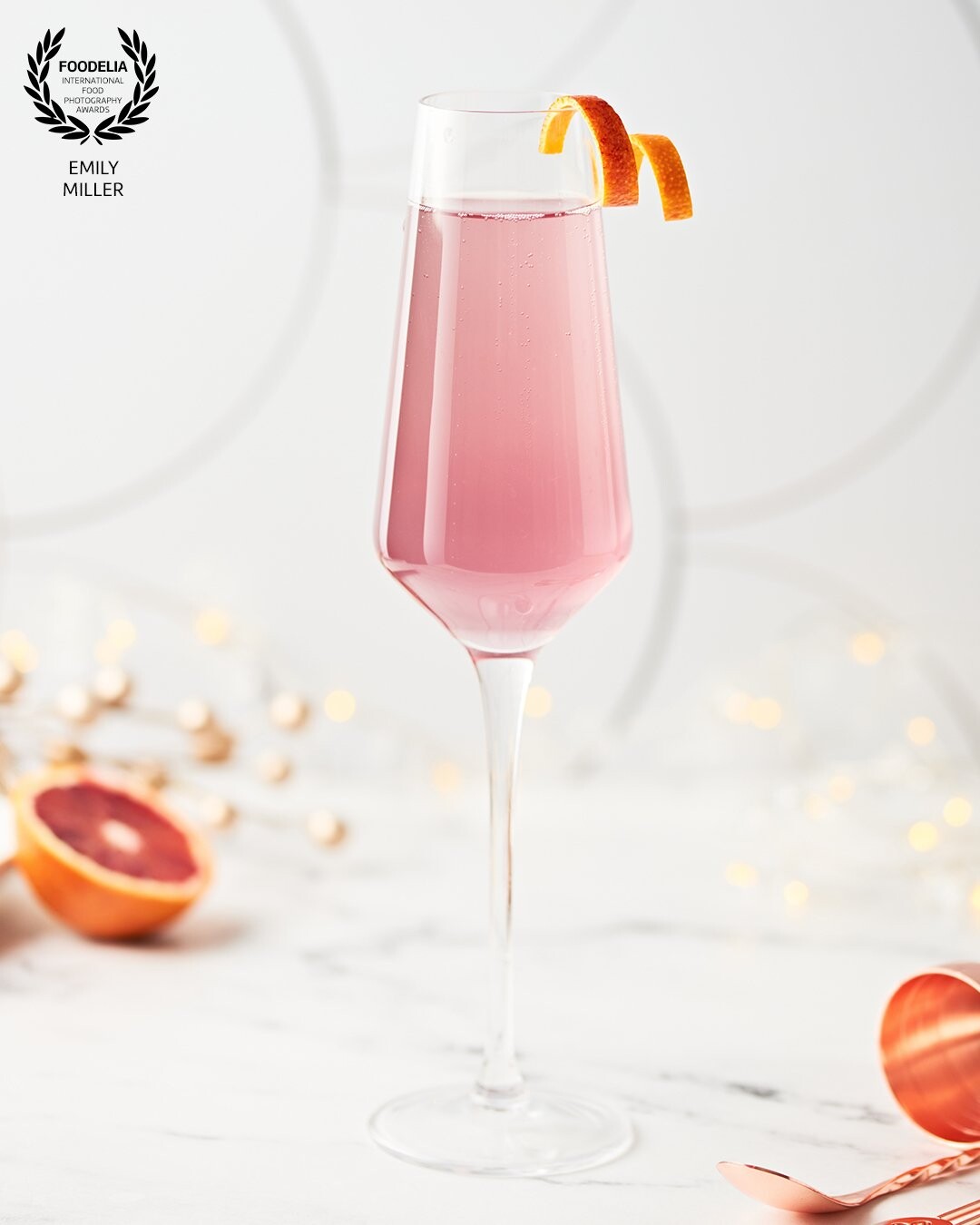 This Blood Orange French 75 is a twist to a beloved classic, the French 75.  Enter my favorite citrus of the winter season, the blood orange, mixed with gin, simple syrup, and topped with sparkling wine!