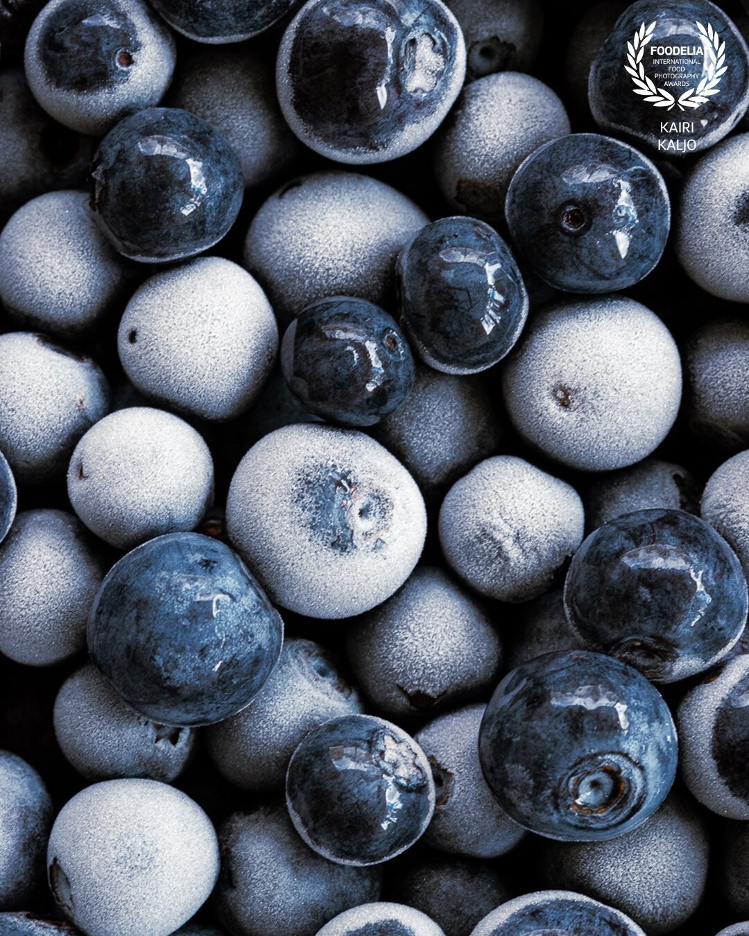 I am a big lover of berries and this image was part of a series of individual shots to capture the whole thawing process from start to finish.