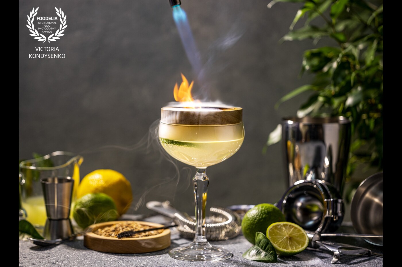 Smoked Daiquiri. Adding smoke to this classic cocktail adds depth of flavor that complements the rum and citrus juice. An opportunity to try a new taste of a classic drink.