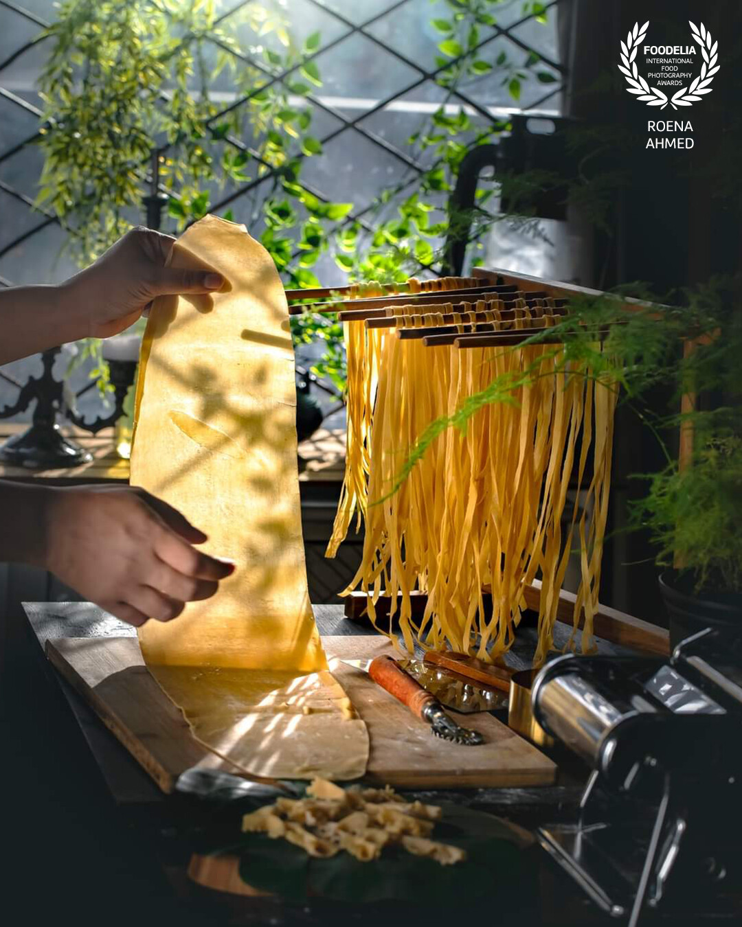 Homemade pasta is not only fresh but also far more delicious than the store bought ones..