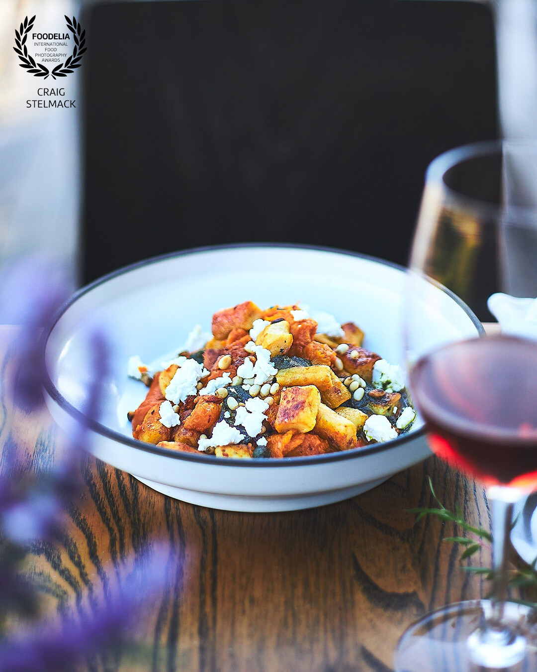 A winter menu shoot for a local winery client.  Shot in natural light on the winery patio.