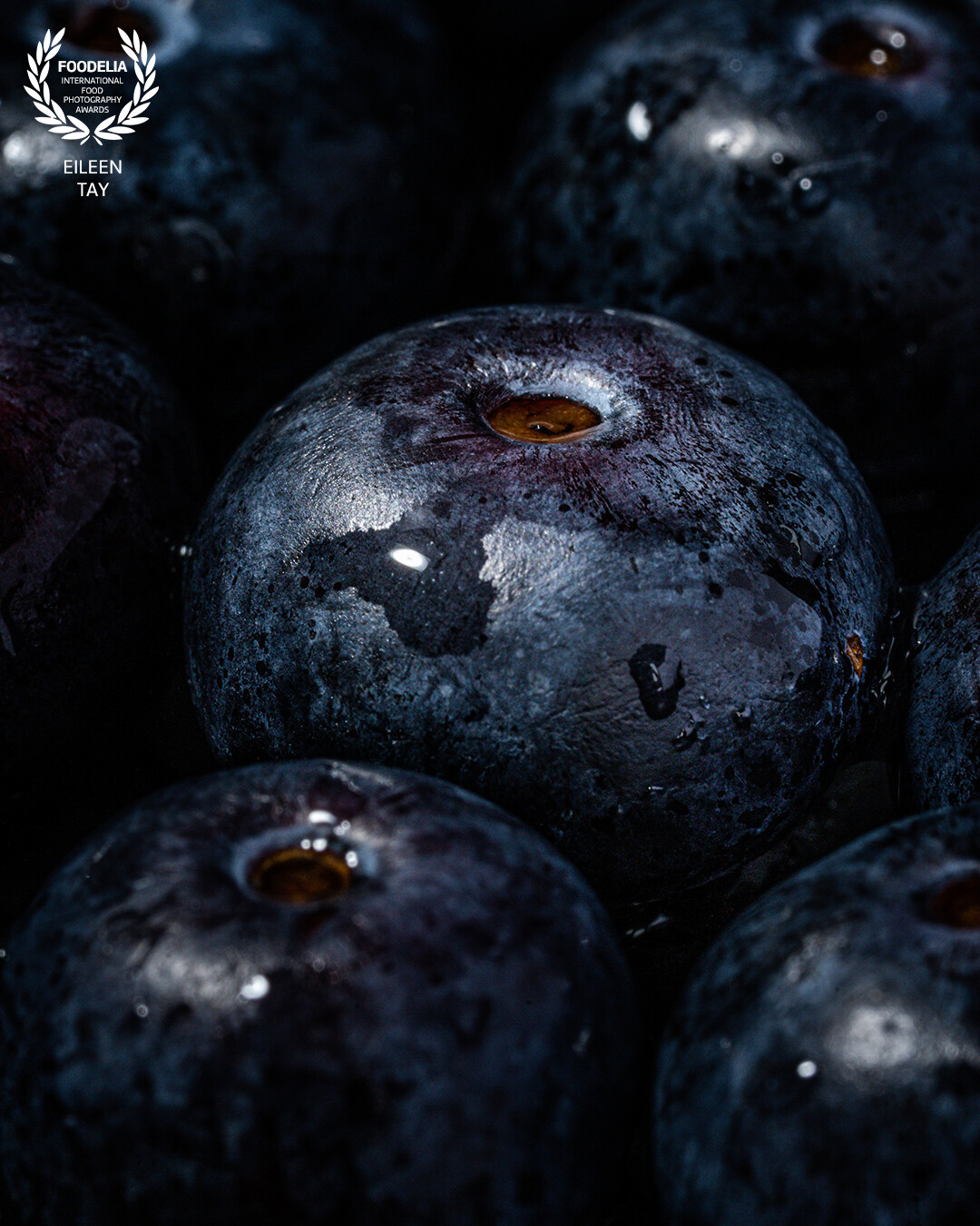 The goal is to capture the enticing details of the blueberries that evoke a sense of freshness and mouth-watering appeal.