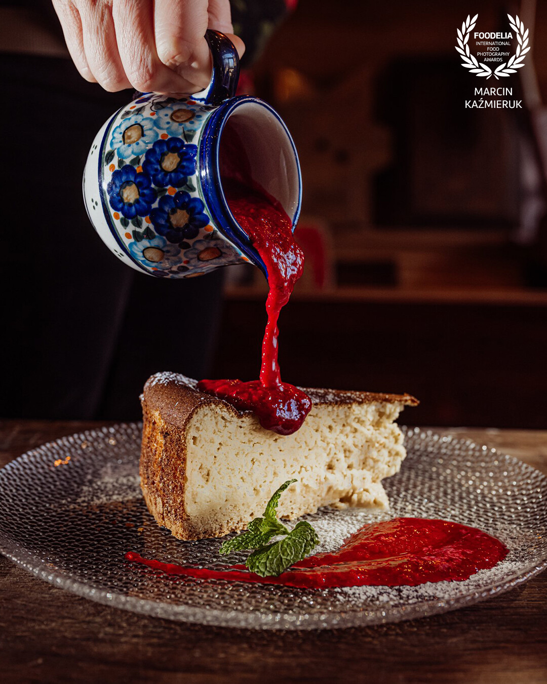 Homemade cake: cheesecake with raspberry topping (simply delicious)<br />
Served at one of the most lovely places in lower silesia Poland - Villa Greta<br />
@villagretapoland<br />
@marcin4funphotos<br />
@fotofoodie @nikon_pl @nikoneurope @nikonusa @godox_global