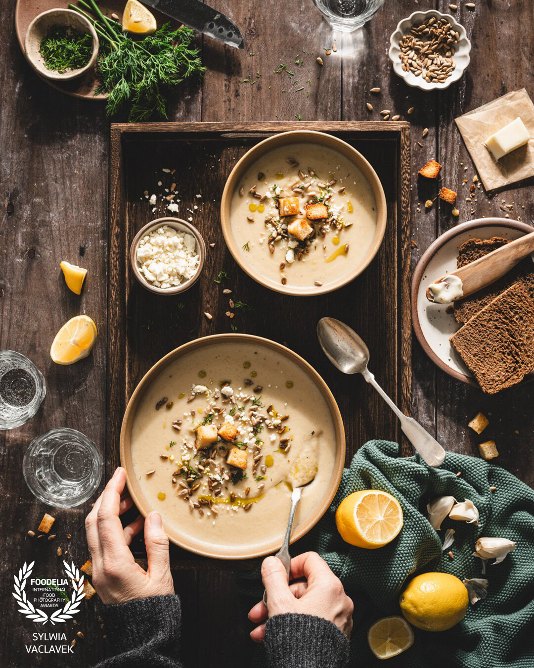 This Creamy Cauliflower with Potato Soup proves that simple ingredients can create deep, satisfying flavors. Roasted cauliflower, creamy potatoes, rich broth, anything but boring soup.