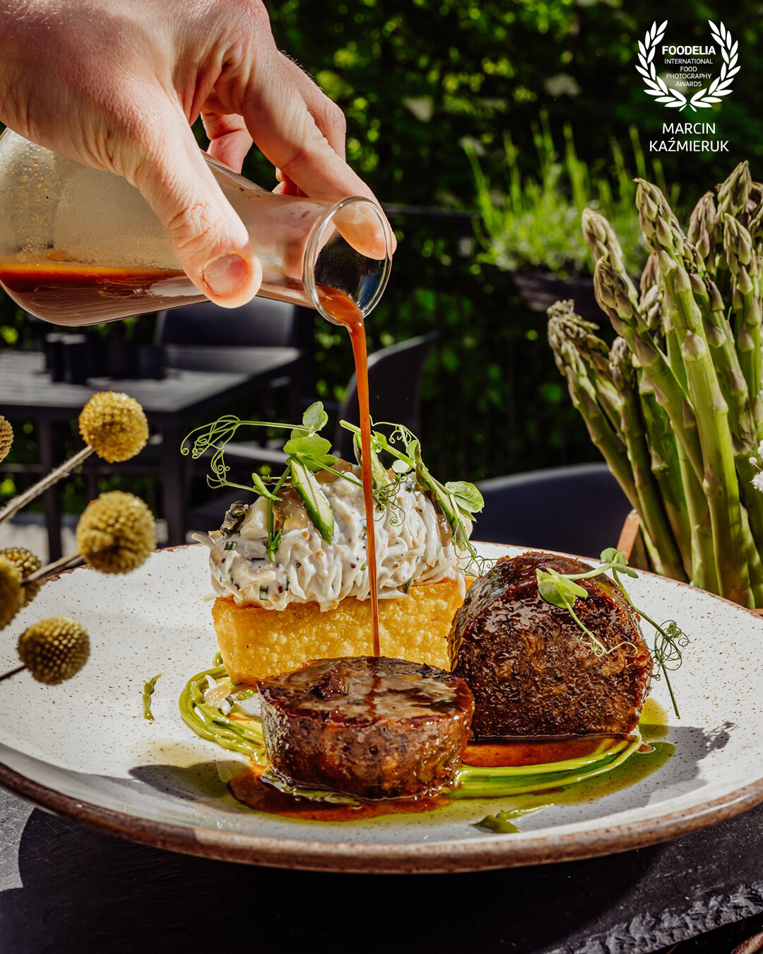 New summer menu at @restauracjateatralna1 Michałowice - Poland <br />
<br />
Beef rib / Polenta / celeriac remoulade / demi glace<br />
<br />
@pawelkucharski_ @kowalkamil1992 @grigorjeva_diana777<br />
@marcin4funphotos<br />
@fotofoodie @nikon_pl @nikoneurope @nikonusa @godox_global