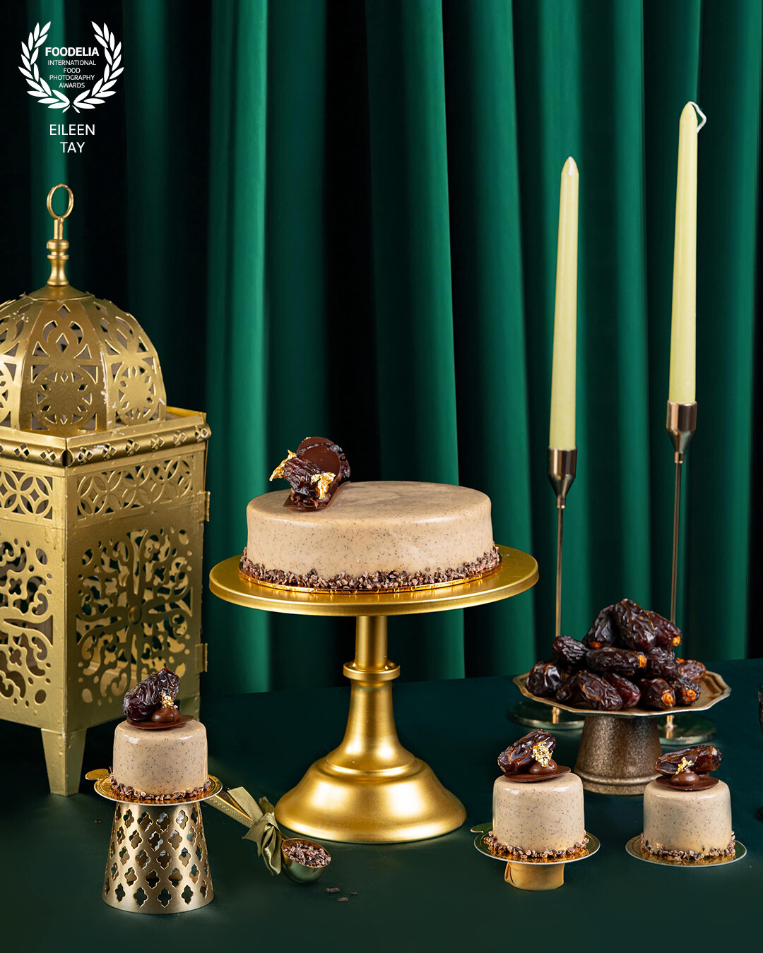 The setting is a celebration of Malaysian cultural richness. The soul of a serene kampung brought to life with luxurious gold accents, rich textures, and timeless tradition.