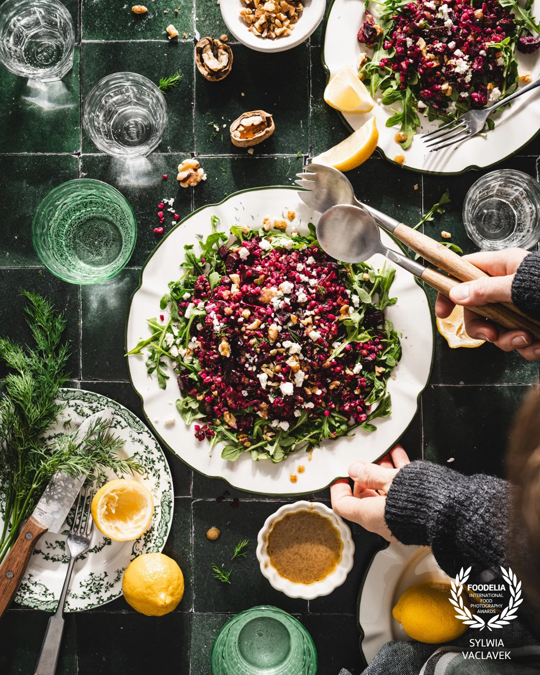 This Roasted Beet with Buckwheat and Feta salad has it all.<br />
Sweet beets, tangy pickles, nutty buckwheat, and salty feta all drizzled with spicy horseradish dressing. Serve it warm or cold for a satisfying, protein-packed meal.