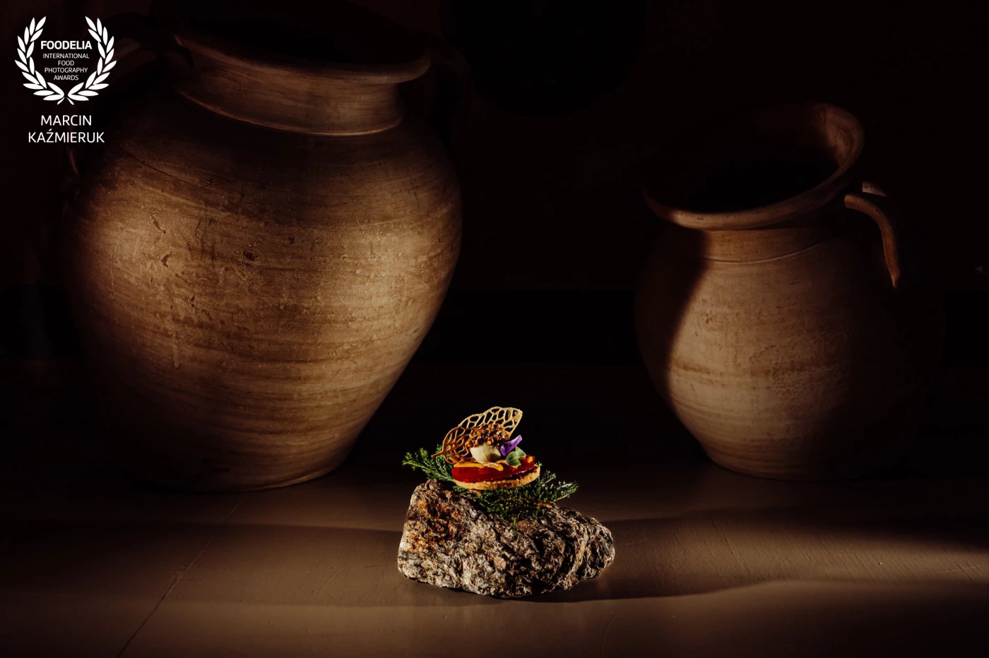 Festival of Flavors - Secrets of Polish Cuisine al Brunów Palace - Poland. Dish created by chef Marek Kodzis.<br />
<br />
Sunflower, red currant, sea buckthorn and quince appetizer!<br />
<br />
@marcin4funphotos<br />
@marek_kodzis<br />
@fotofoodie<br />
@palacbrunow<br />
@nikon_pl @nikoneurope @nikonusa @godox_global