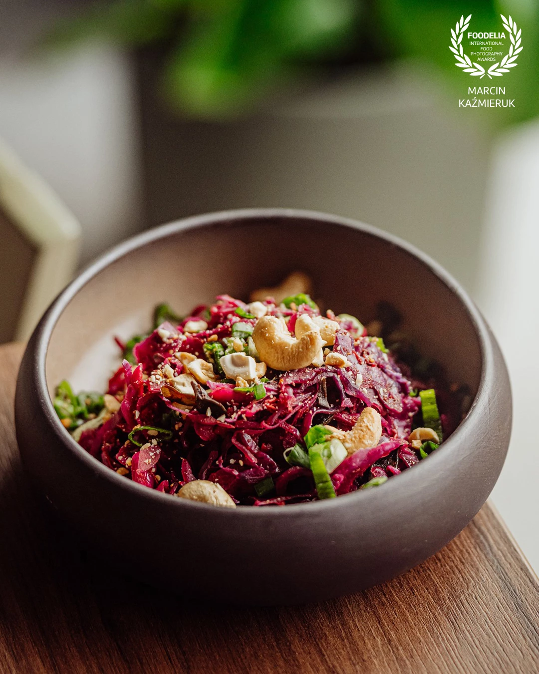 New place in Poland and brand new menu at Dziki Wodospad - Karpacz / Poland , one of the best places to come to with family after mountain climbing and visiting this part of Europe. <br />
<br />
Red cabbage from Vysoké, carrots, daikon, pickled shrimp paste, gochugaru, rice flour gruel, fish sauce, garlic, onion, chives and cashew nuts<br />
<br />
@marcin4funphotos @fotofoodie @dziki_wodospad<br />
@bartek.pierr @nikon_pl @nikoneurope @nikonusa