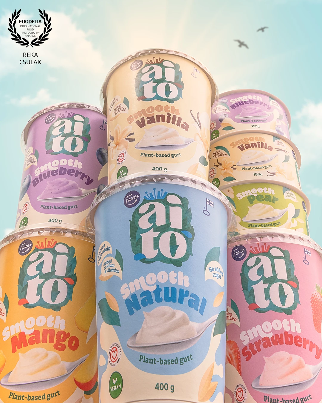 The @fazersuomi brand, @fazer.aito recently launched this new product group, and I wanted to create my own take - because the debut of the beautiful packaging designs + their yummy content deserves a bold angle.