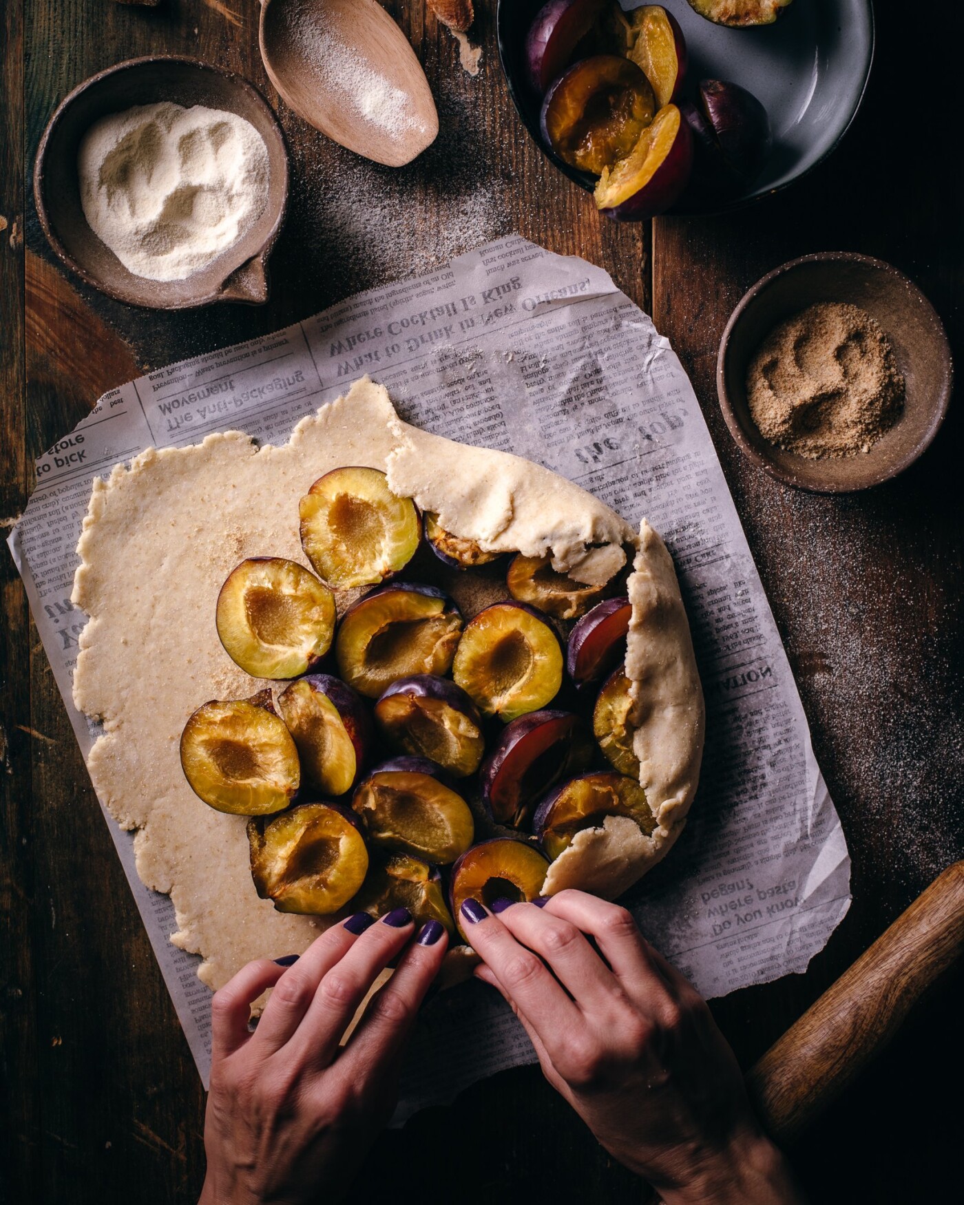 Making galette is fun :)