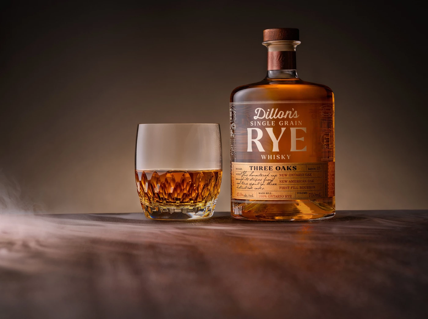 I photograph whiskies for several craft distillery clients so I am always experimenting.. this bottl...